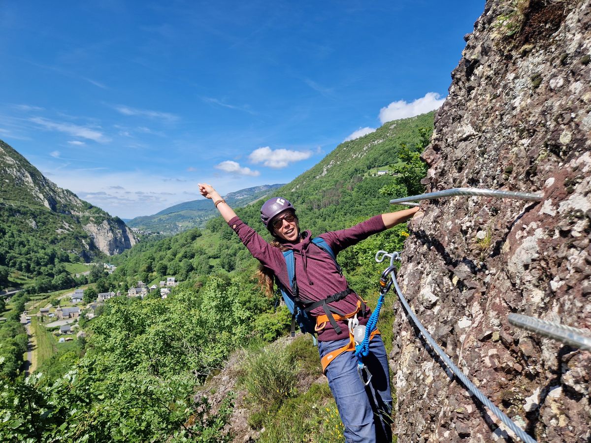 <p><strong>Via Ferrata de Camous : un itineraire modulable selon le niveau</strong></p> 
